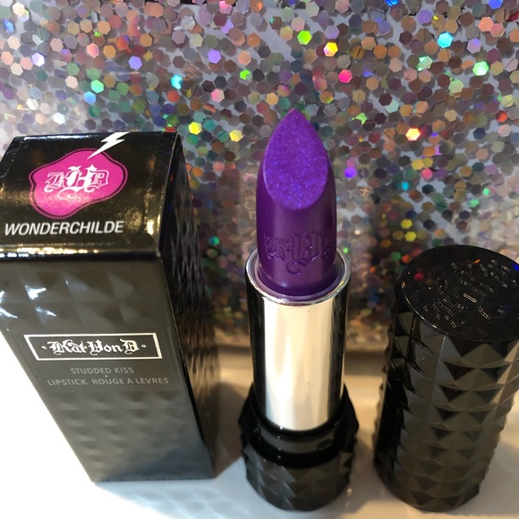 Kat Von D Other - BNIB! Kat Von D Studded KISS Lipstick Wonderchilde